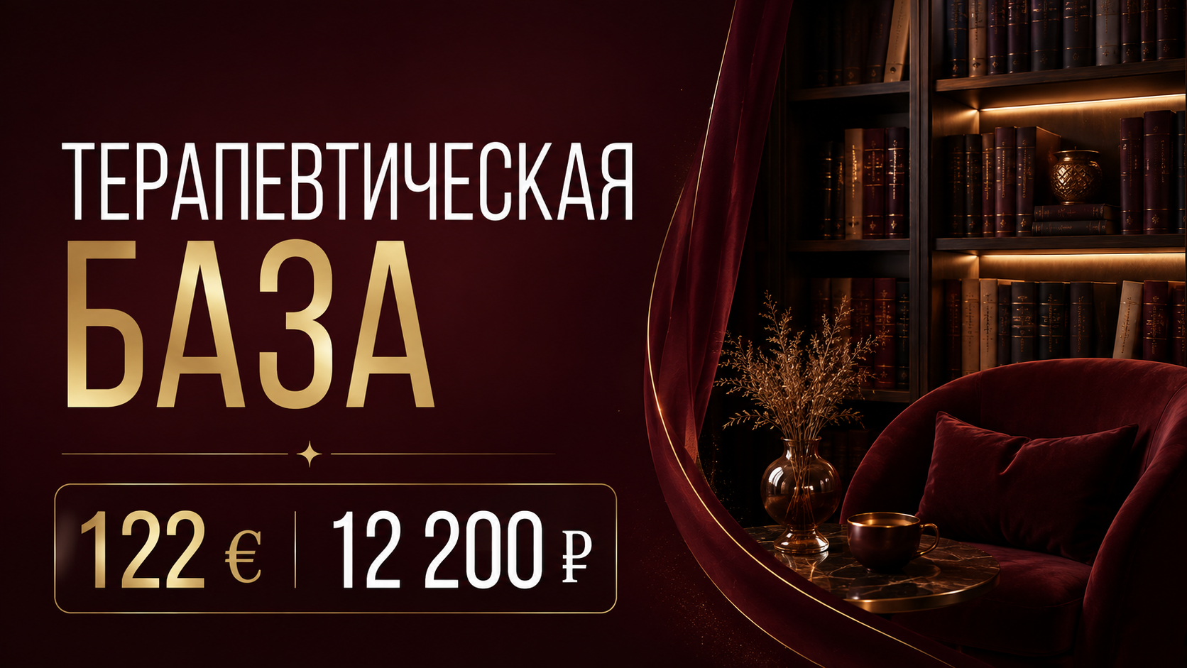 ДОСТУП К ТЕРАПЕВТИЧЕСКОЙ БАЗЕ